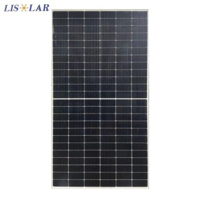 550W لوح شمسي أحادي البلورية نصف الخلية وحدة الطاقة الكهروضوئية للسيارات المتنقلة البحرية