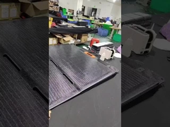 شاحن لوحة شمسية محمولة 18 فولت 200 واط لوحات شمسية من السيليكون أحادي البلورات