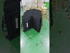 شاحن لوحة شمسية خارجية 21.6 فولت جهد دائرة مفتوحة خلية أحادية البلورة لإمداد الطاقة أثناء التنقل